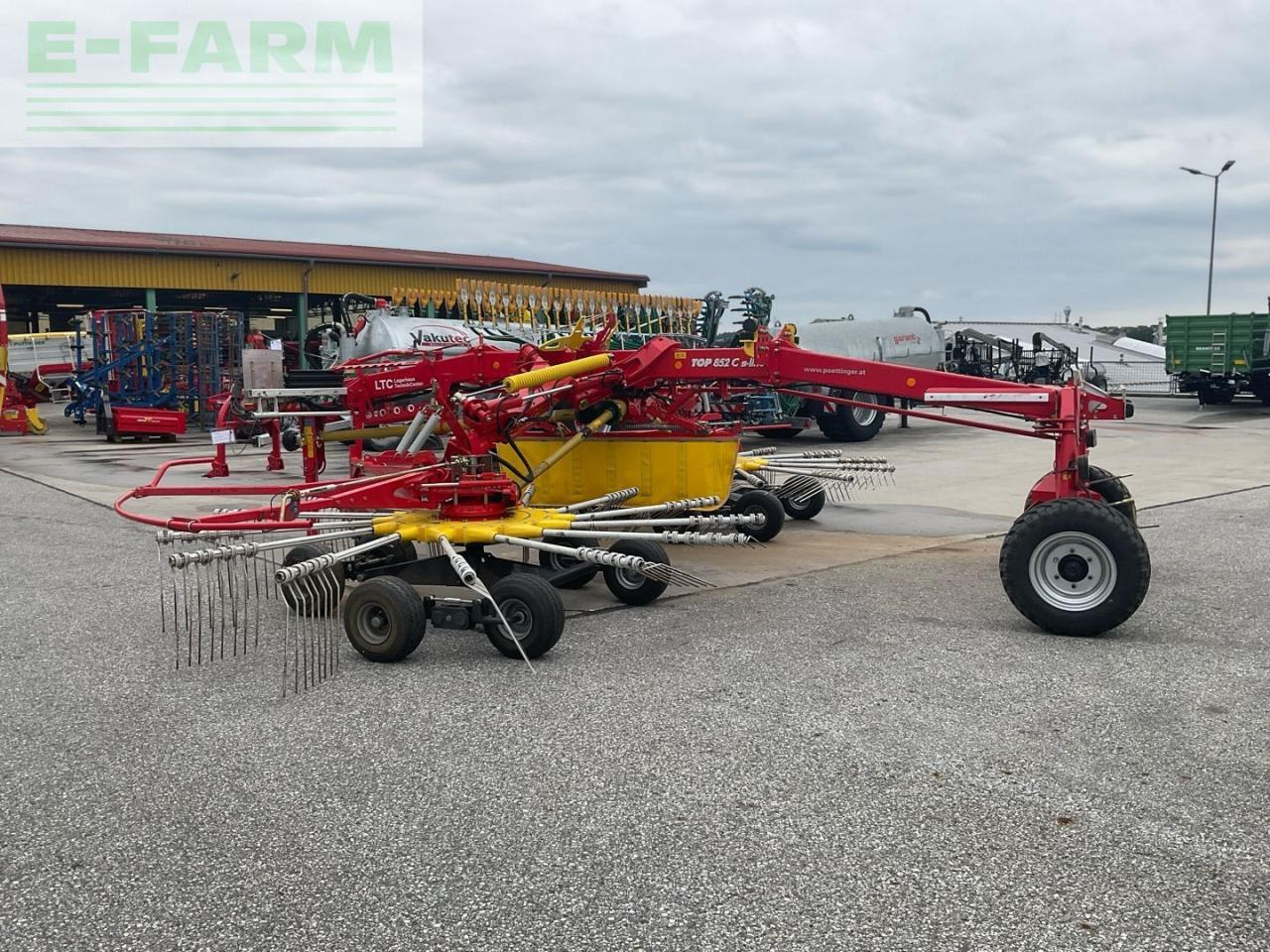 Tedder/ Rake Pöttinger Top 852 C s-line: picture 6