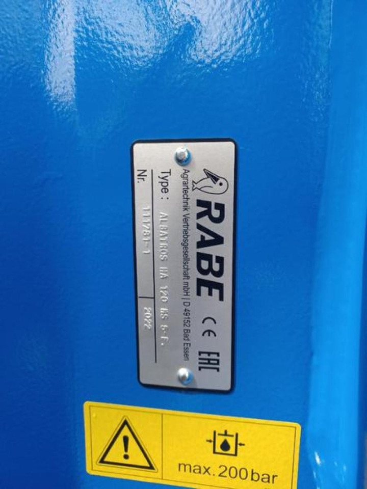 Plow Rabe albatros ha 120: picture 9