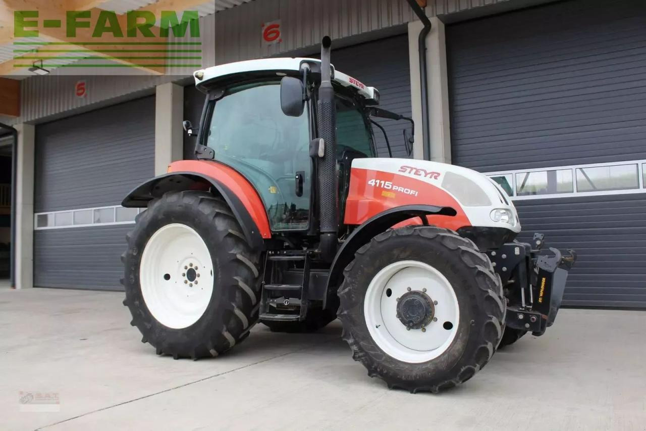 Farm tractor Steyr 4115 profi: picture 14 Farm tractor Steyr 4115 profi: picture 14