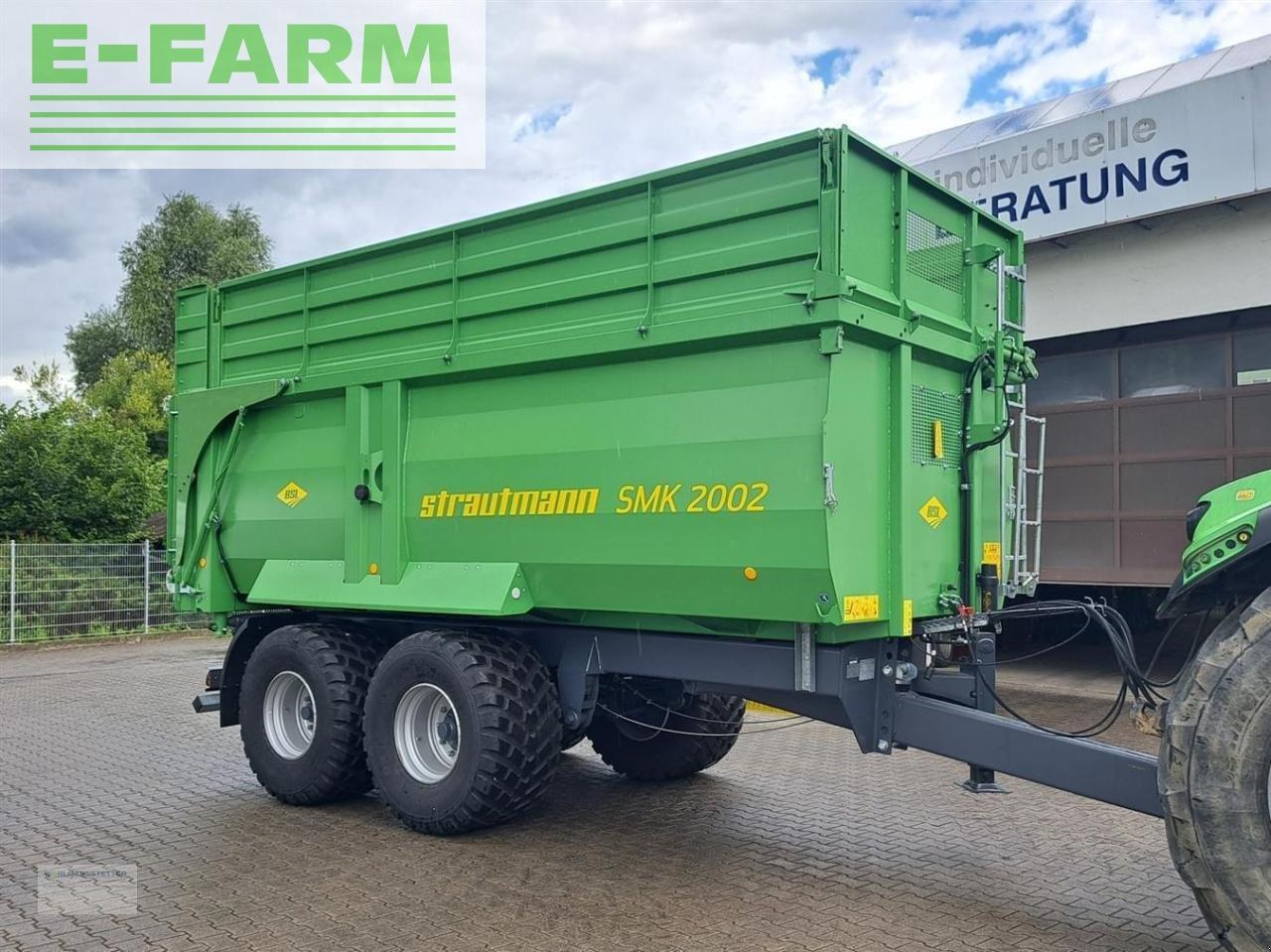 Strautmann smk 2002 - Farm tipping trailer/ Dumper: picture 1 Strautmann smk 2002 - Farm tipping trailer/ Dumper: picture 1