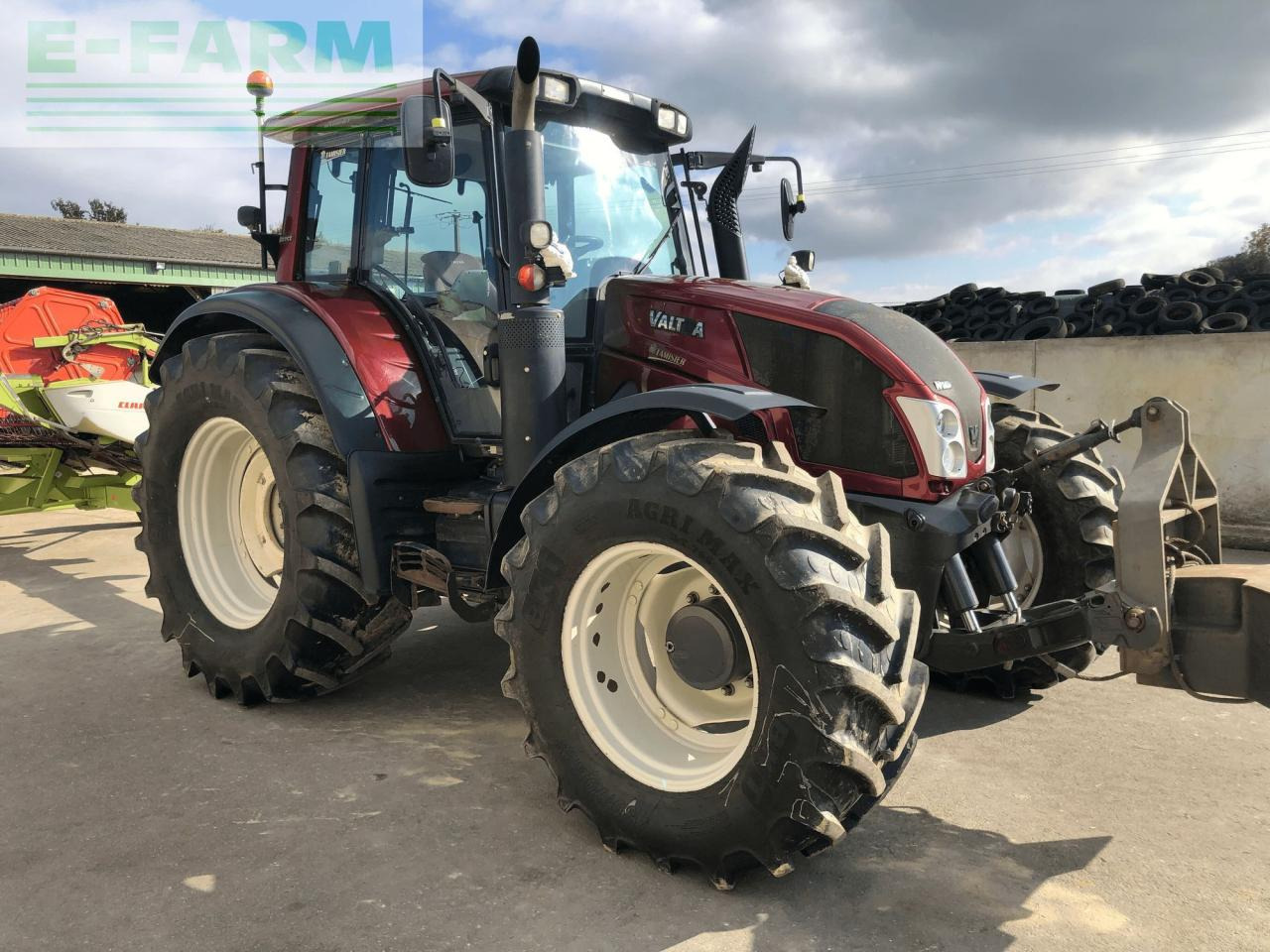 Valtra n 163 - Farm tractor: picture 1 Valtra n 163 - Farm tractor: picture 1