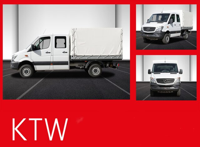 MERCEDES-BENZ Sprinter 316CDI DOKA,Allrad,AHK,TCO,Standhzg.... - Flatbed van, Combi van: picture 1 MERCEDES-BENZ Sprinter 316CDI DOKA,Allrad,AHK,TCO,Standhzg.... - Flatbed van, Combi van: picture 1