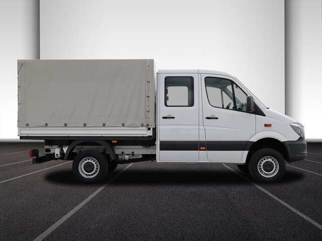 Curtain side van, Combi van MERCEDES-BENZ Sprinter 316CDI DOKA,Allrad,Klima: picture 12