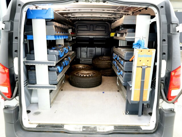 Small van MERCEDES-BENZ Vito114CDI KA lang ,Klima,Sortimo Regalsystem...: picture 13