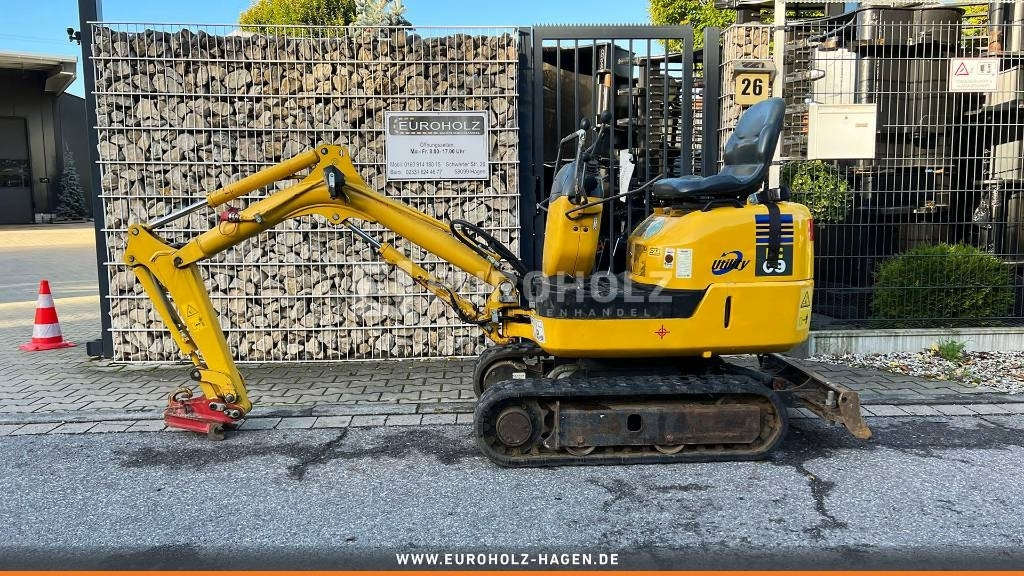 Komatsu Minibagger PC09, Schnellwechsler MS01, Knickmatick - Mini excavator: picture 2 Komatsu Minibagger PC09, Schnellwechsler MS01, Knickmatick - Mini excavator: picture 2