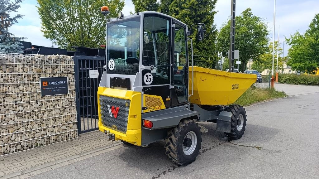 Mini dumper Wacker Neuson DW 40 Raddumper 2 Fahrstufen, Kabinenheizung, 4x4: picture 6 Mini dumper Wacker Neuson DW 40 Raddumper 2 Fahrstufen, Kabinenheizung, 4x4: picture 6