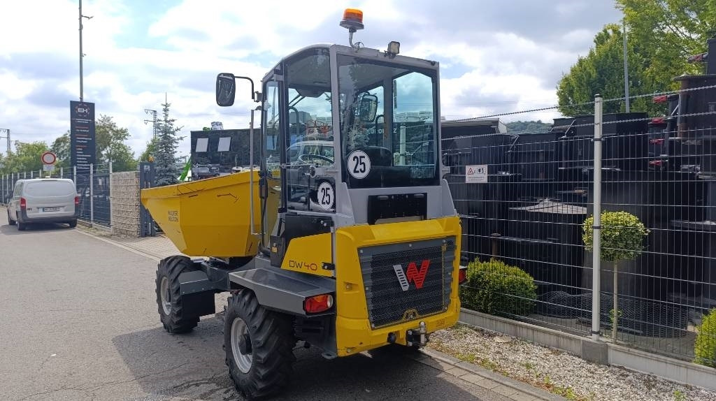 Mini dumper Wacker Neuson DW 40 Raddumper 2 Fahrstufen, Kabinenheizung, 4x4: picture 29 Mini dumper Wacker Neuson DW 40 Raddumper 2 Fahrstufen, Kabinenheizung, 4x4: picture 29