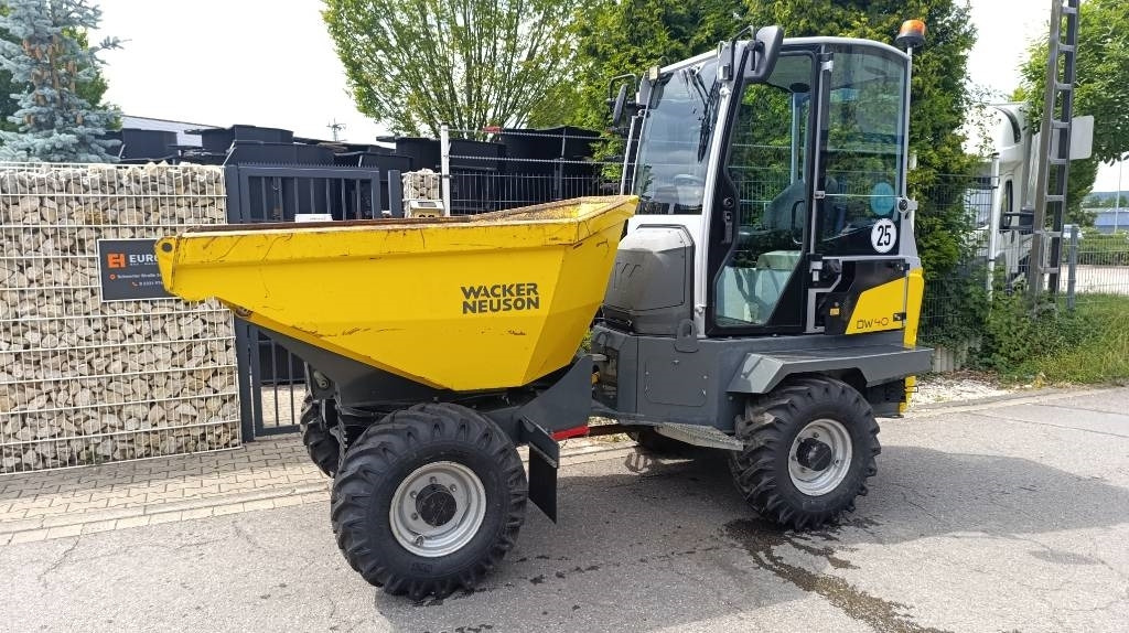 Mini dumper Wacker Neuson DW 40 Raddumper 2 Fahrstufen, Kabinenheizung, 4x4: picture 23 Mini dumper Wacker Neuson DW 40 Raddumper 2 Fahrstufen, Kabinenheizung, 4x4: picture 23