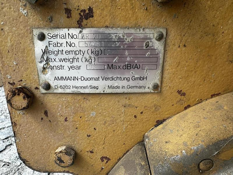 Ammann DR70 Stangenwalze leasing Ammann DR70 Stangenwalze: picture 8