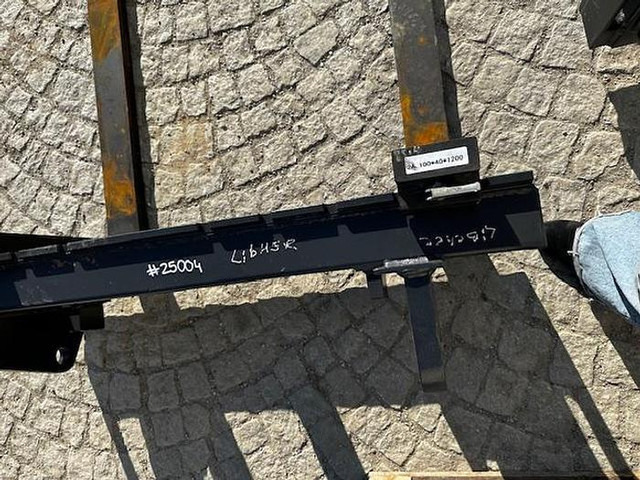 Big Palettengabel 120cm mit Liebherr 506 Aufnahme - Forks for Material handling equipment: picture 3 Big Palettengabel 120cm mit Liebherr 506 Aufnahme - Forks for Material handling equipment: picture 3
