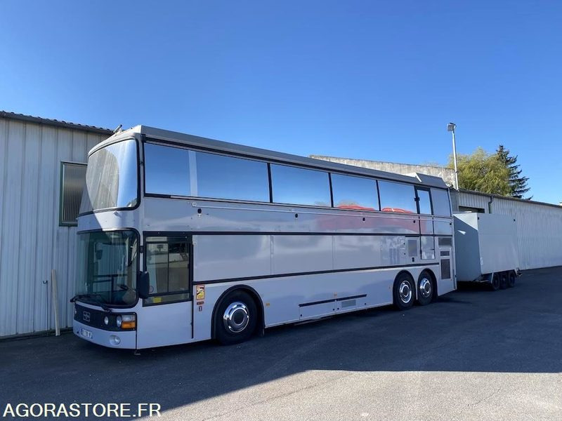 BUS VIP DOUBLE ETAGE MOTORHOMEVIP VANHOOL + REMORQUE + AUVENT DE RECEPTION - Double-decker bus: picture 1 BUS VIP DOUBLE ETAGE MOTORHOMEVIP VANHOOL + REMORQUE + AUVENT DE RECEPTION - Double-decker bus: picture 1