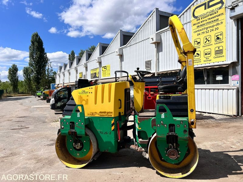 COMPACTEUR AMMANN AV26-2 ROULEAU TANDEM VIBRANT ARTICULÉ - ANNÉE 2008 - 1765 H - Roller: picture 3 COMPACTEUR AMMANN AV26-2 ROULEAU TANDEM VIBRANT ARTICULÉ - ANNÉE 2008 - 1765 H - Roller: picture 3