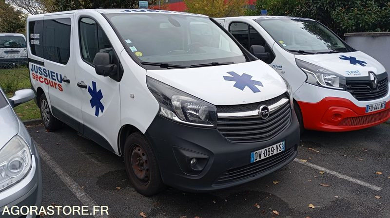 DW-069-VS - Non Roulant - OPEL VIVARO - VASP - 328 164 Kms - Ambulance: picture 1 DW-069-VS - Non Roulant - OPEL VIVARO - VASP - 328 164 Kms - Ambulance: picture 1
