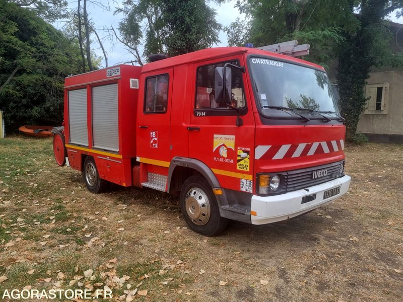 FOURGON INCENDIE - IVECO - 50187 kms - 1987 - Fire truck: picture 1 FOURGON INCENDIE - IVECO - 50187 kms - 1987 - Fire truck: picture 1