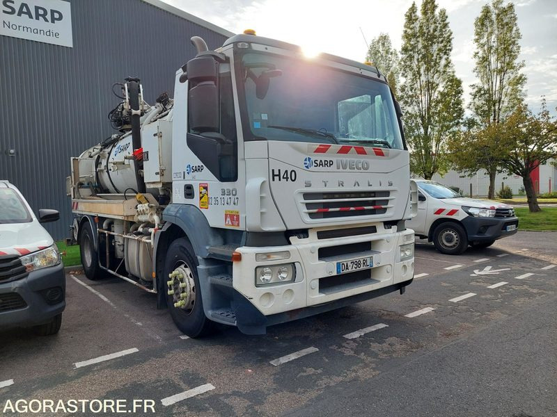 HYDROCUREUR IVECO - HUWER 2008 / 252196 KMS (VENTE EXPORT UNIQUEMENT) - Vacuum truck: picture 2 HYDROCUREUR IVECO - HUWER 2008 / 252196 KMS (VENTE EXPORT UNIQUEMENT) - Vacuum truck: picture 2