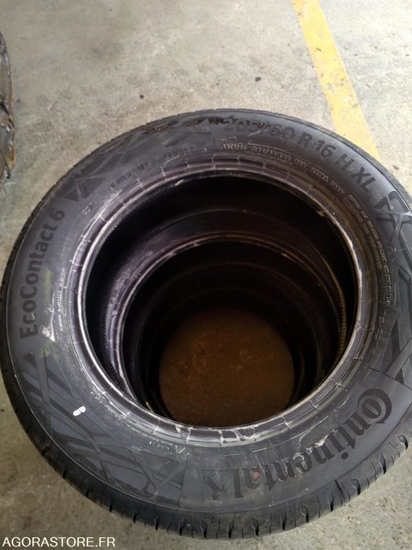 Lot de 4 pneumatiques été CONTINENTAL eco contact 6 en 205 60 R 16 96H - Tire: picture 4 Lot de 4 pneumatiques été CONTINENTAL eco contact 6 en 205 60 R 16 96H - Tire: picture 4