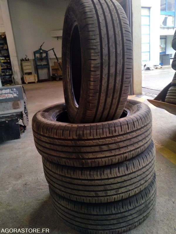 Lot de 4 pneumatiques été CONTINENTAL eco contact 6 en 205 60 R 16 96H - Tire: picture 1 Lot de 4 pneumatiques été CONTINENTAL eco contact 6 en 205 60 R 16 96H - Tire: picture 1
