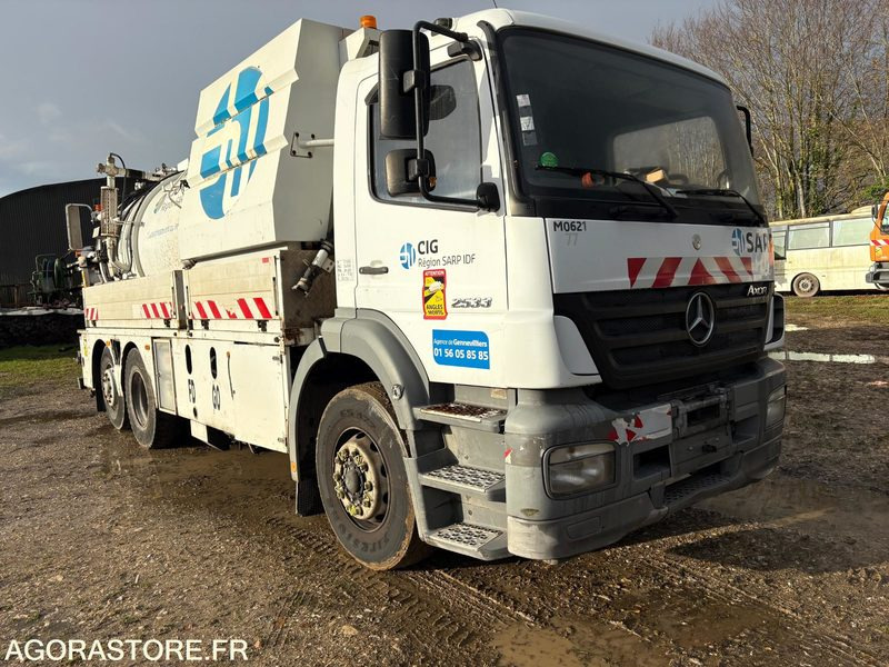 MERCEDES AXOR 2533 HYDROCUREUR Non Roulant - Vacuum truck: picture 1 MERCEDES AXOR 2533 HYDROCUREUR Non Roulant - Vacuum truck: picture 1