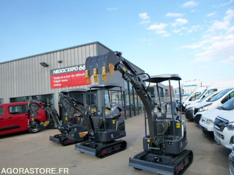 Excavator MINIPELLE YCW 1T5 EURO5 -2025 - NEUF: picture 12