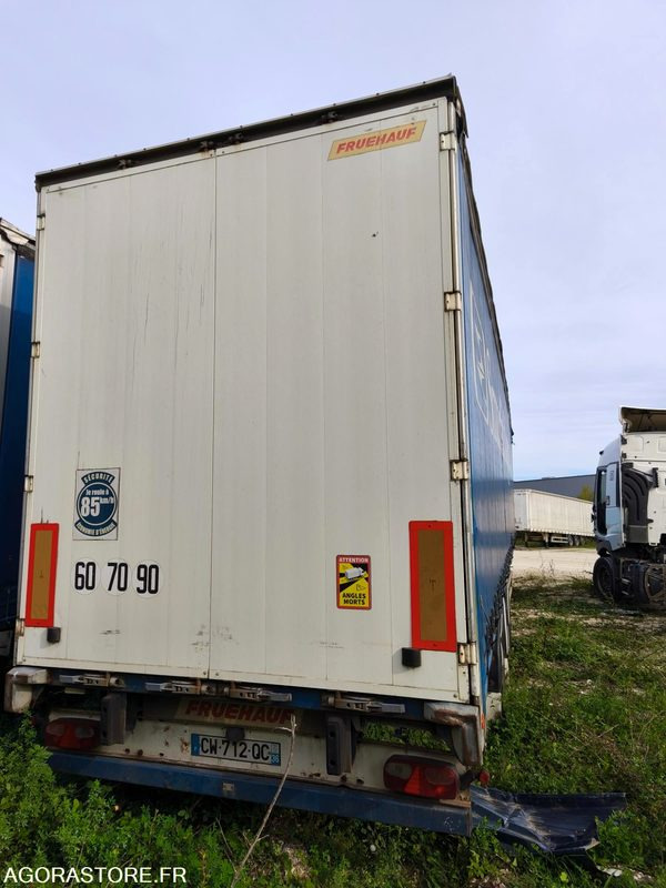 Semi-remorque Bâchée Fruehauf - 2008 (36481) - Curtainsider semi-trailer: picture 2 Semi-remorque Bâchée Fruehauf - 2008 (36481) - Curtainsider semi-trailer: picture 2
