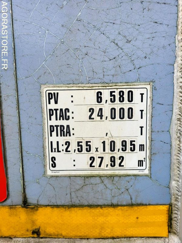 Remorque poids lourds Kaiser en alu 26T - 50 m3 - 2009 - Semi-trailer: picture 5 Remorque poids lourds Kaiser en alu 26T - 50 m3 - 2009 - Semi-trailer: picture 5