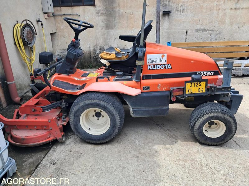 TONDEUSE AUTOPORTEE FRONTALE F3560 KUBOTA - Garden mower: picture 1 TONDEUSE AUTOPORTEE FRONTALE F3560 KUBOTA - Garden mower: picture 1