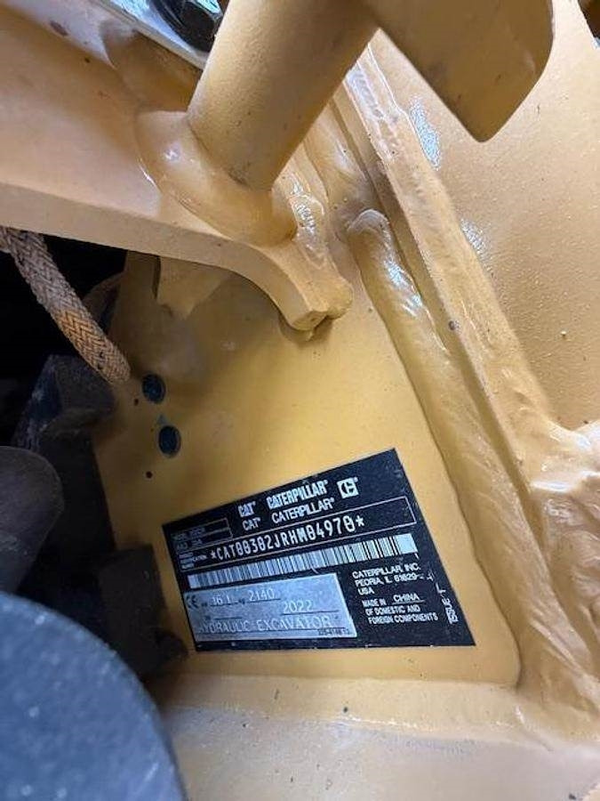 CAT 302-05 - Mini excavator: picture 4 CAT 302-05 - Mini excavator: picture 4