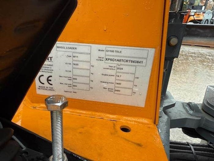 New Wheel loader GiANT G1100: picture 7