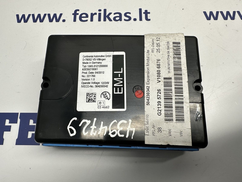 Iveco Eurocargo - ECU for Truck: picture 2 Iveco Eurocargo - ECU for Truck: picture 2