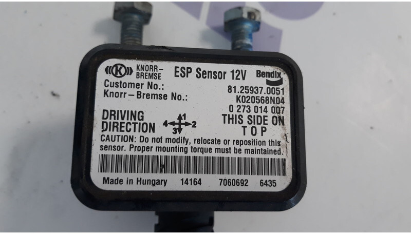 KNORR-BREMSE ESP sensor - Sensor for Truck: picture 3 KNORR-BREMSE ESP sensor - Sensor for Truck: picture 3