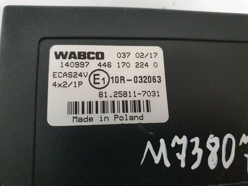 MAN ECAS control unit - ECU for Truck: picture 4 MAN ECAS control unit - ECU for Truck: picture 4