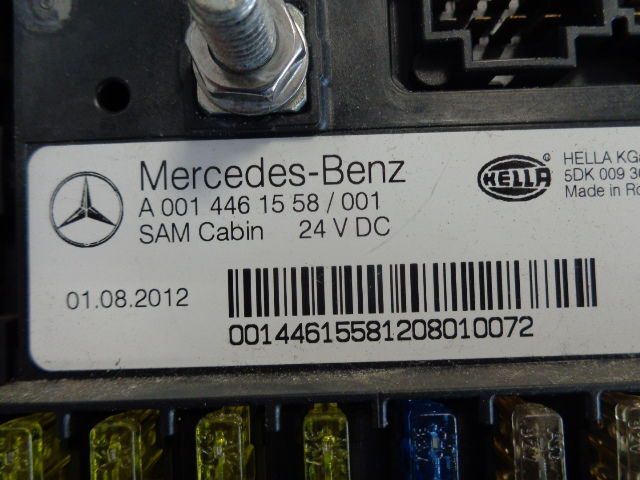 Mercedes-Benz MP4 Fuse relay protection box - Electrical system for Truck: picture 3 Mercedes-Benz MP4 Fuse relay protection box - Electrical system for Truck: picture 3