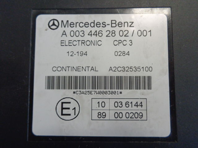 Mercedes-Benz MP4 electronic cpc 3 control unit 0034462802 - ECU for Truck: picture 2 Mercedes-Benz MP4 electronic cpc 3 control unit 0034462802 - ECU for Truck: picture 2