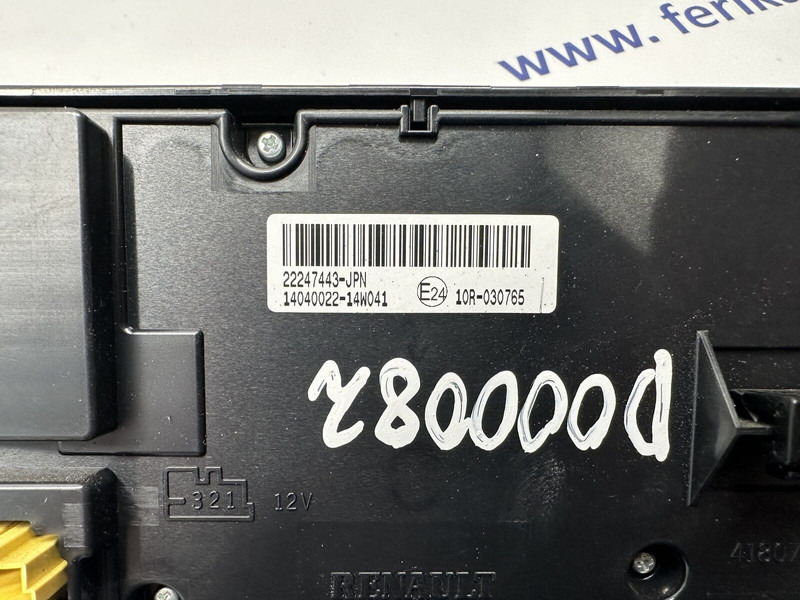 Renault A/C heater control unit - ECU for Truck: picture 3 Renault A/C heater control unit - ECU for Truck: picture 3