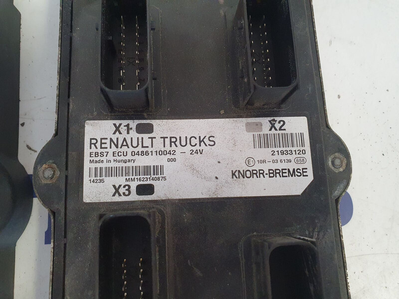 Renault T EBS7 control unit - ECU for Truck: picture 2 Renault T EBS7 control unit - ECU for Truck: picture 2