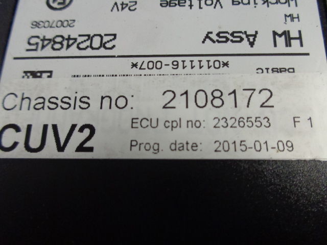 Scania CUV2 control unit - ECU for Truck: picture 5 Scania CUV2 control unit - ECU for Truck: picture 5
