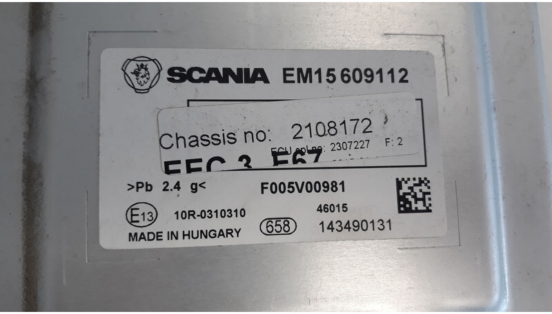 Scania R - ECU for Truck: picture 4 Scania R - ECU for Truck: picture 4