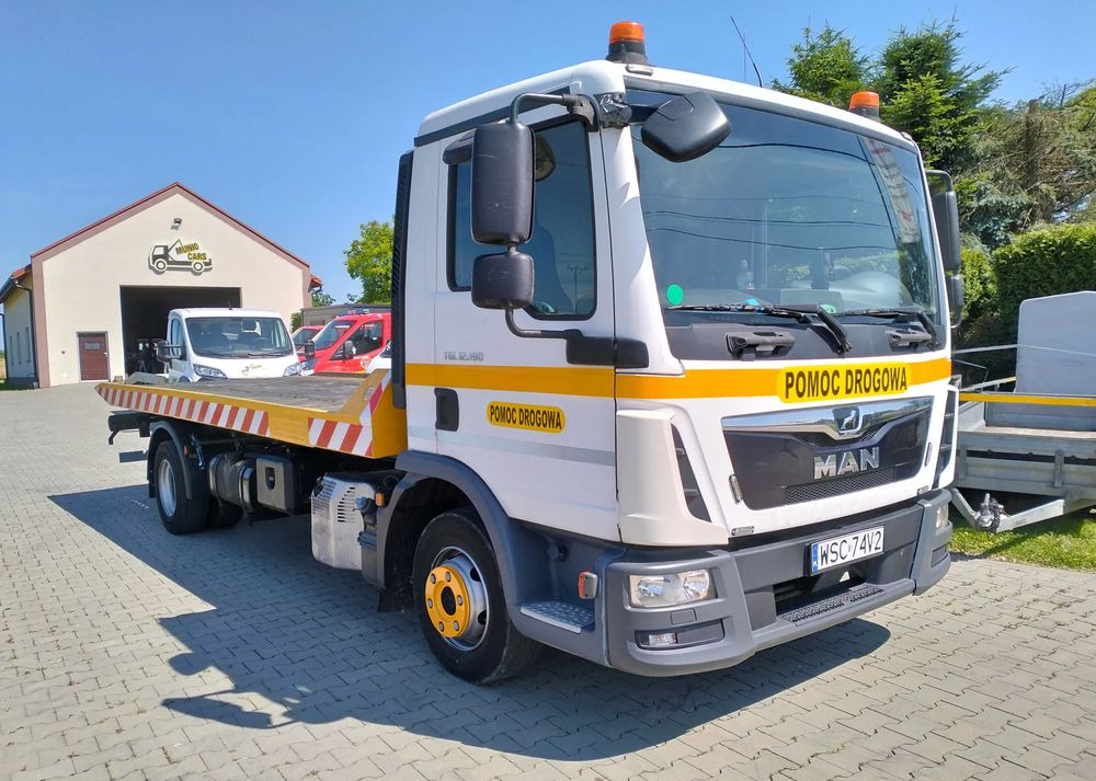 Tow truck MAN TGL 12 190 Pomoc drogowa, abshlepp laweta holownik: picture 9