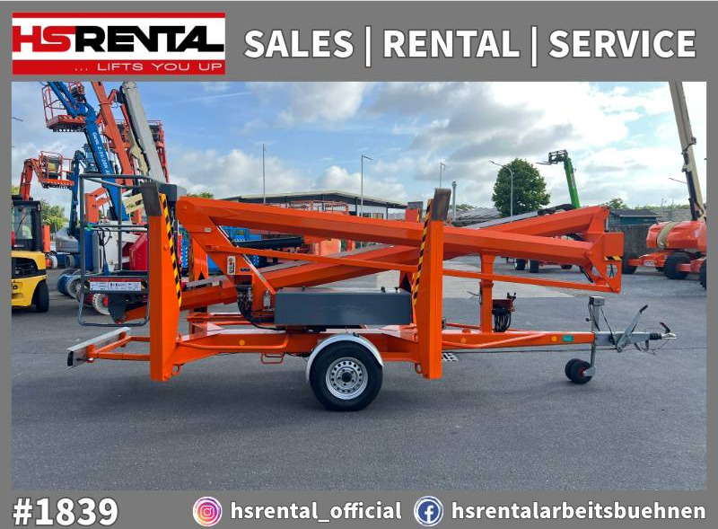 Niftylift 170HE elektro 17m (1839) - Trailer mounted boom lift: picture 1 Niftylift 170HE elektro 17m (1839) - Trailer mounted boom lift: picture 1