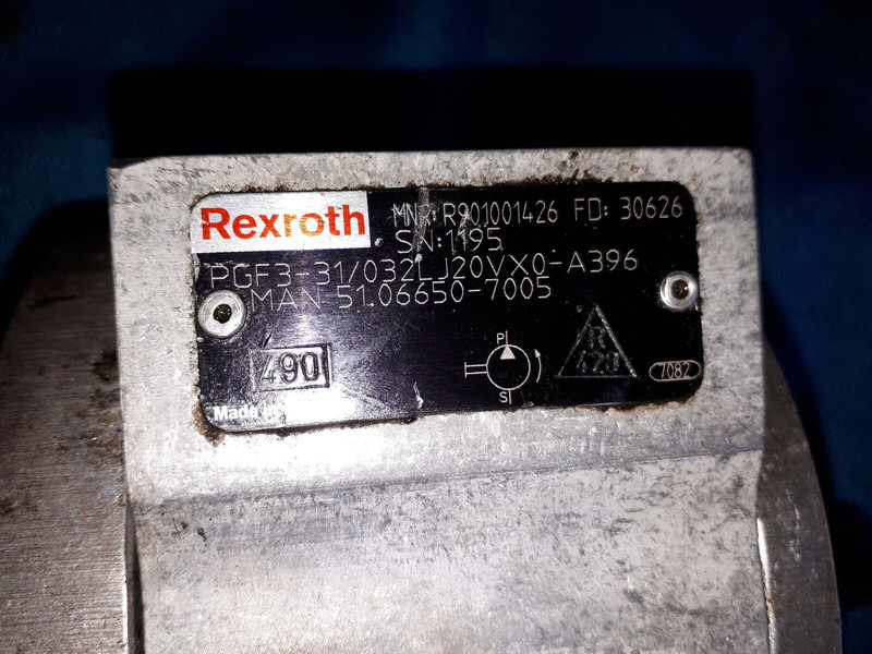 Rexroth ROTATION BPV-20\.30-24VDC 3792123. Rexroht/ Scania. Volvo. - Hydraulic motor: picture 4 Rexroth ROTATION BPV-20\.30-24VDC 3792123. Rexroht/ Scania. Volvo. - Hydraulic motor: picture 4