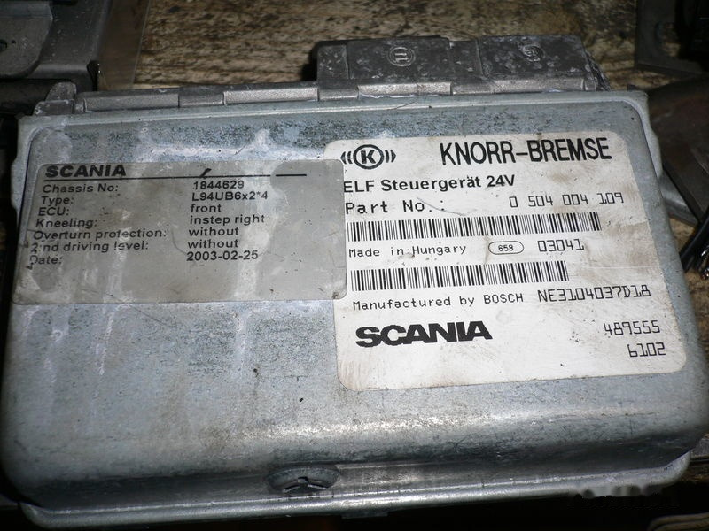 Scania BOSCH 0504004109/. VUS-405ac Scania - ECU for Bus: picture 3 Scania BOSCH 0504004109/. VUS-405ac Scania - ECU for Bus: picture 3