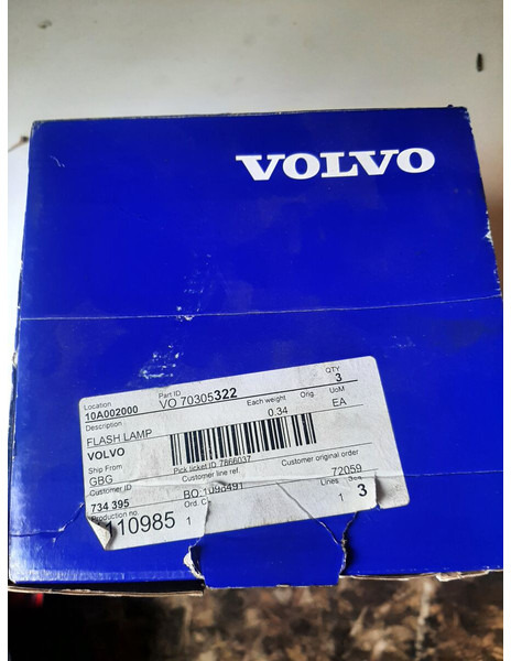 Volvo 1110985 - Turn signal: picture 3 Volvo 1110985 - Turn signal: picture 3