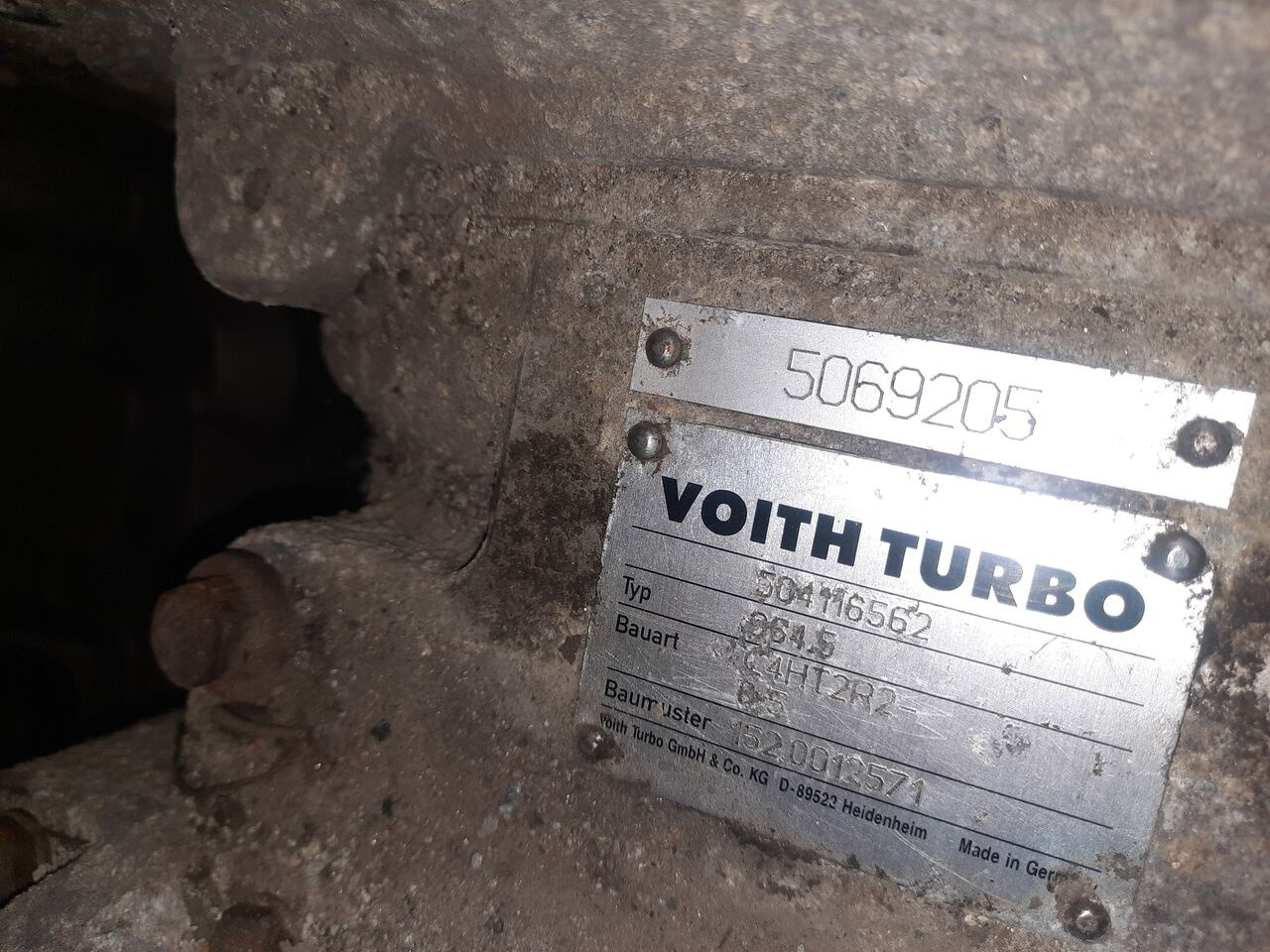 Volvo VOITH 864.5 \ 854.5 \ 854.3E. 864.3E/ 864.3/ 861/ 863 Volvo B12 / B7/ B10 - Gearbox for Bus: picture 5 Volvo VOITH 864.5 \ 854.5 \ 854.3E. 864.3E/ 864.3/ 861/ 863 Volvo B12 / B7/ B10 - Gearbox for Bus: picture 5