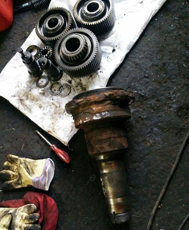 Rear axle for Bus Volvo shesterni bortovoy peredachi ZF   Scania omni link: picture 16