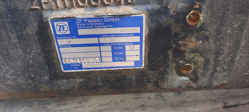 ZF Eaton Неоплан 660.4.22 Мерседес 407. Citara-2.84 DAF-1339G.2.93 - Rear axle: picture 5 ZF Eaton Неоплан 660.4.22 Мерседес 407. Citara-2.84 DAF-1339G.2.93 - Rear axle: picture 5