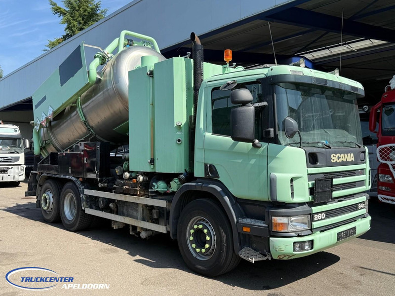 Scania 94G - 260 RVS opbouw, ADR - Vacuum truck: picture 1 Scania 94G - 260 RVS opbouw, ADR - Vacuum truck: picture 1