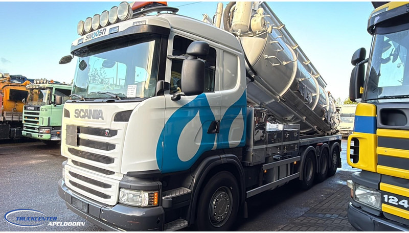 Scania G450 Euro 6, 8x4, ADR, 3 Compartimenten, Jurop, Pratisoli - Vacuum truck: picture 3 Scania G450 Euro 6, 8x4, ADR, 3 Compartimenten, Jurop, Pratisoli - Vacuum truck: picture 3