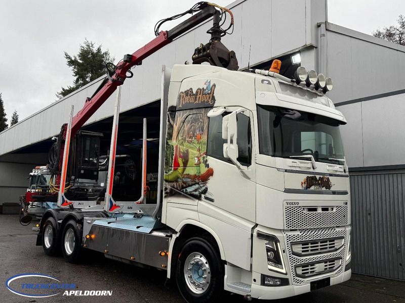Volvo FH 750 Loglift, 6x4, Dynamic steering, Special painting - Log truck, Crane truck: picture 1 Volvo FH 750 Loglift, 6x4, Dynamic steering, Special painting - Log truck, Crane truck: picture 1