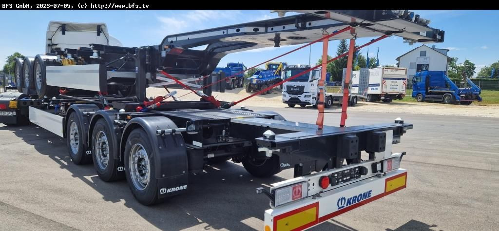Krone Container Chassi SDC 27 eLTU5-2 - Container transporter/ Swap body semi-trailer: picture 1 Krone Container Chassi SDC 27 eLTU5-2 - Container transporter/ Swap body semi-trailer: picture 1