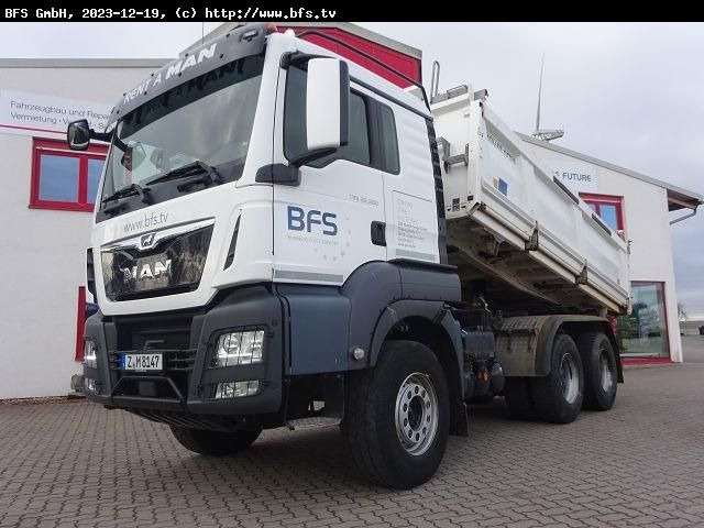 MAN TGS 26.500 6x4 BB MEILLER Bordmatik links, Motor - Tipper: picture 1 MAN TGS 26.500 6x4 BB MEILLER Bordmatik links, Motor - Tipper: picture 1
